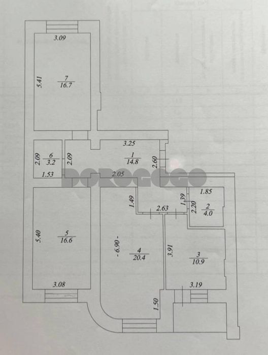 Продаж 3к квартири с. Чайки, вул. Лобановського 30б