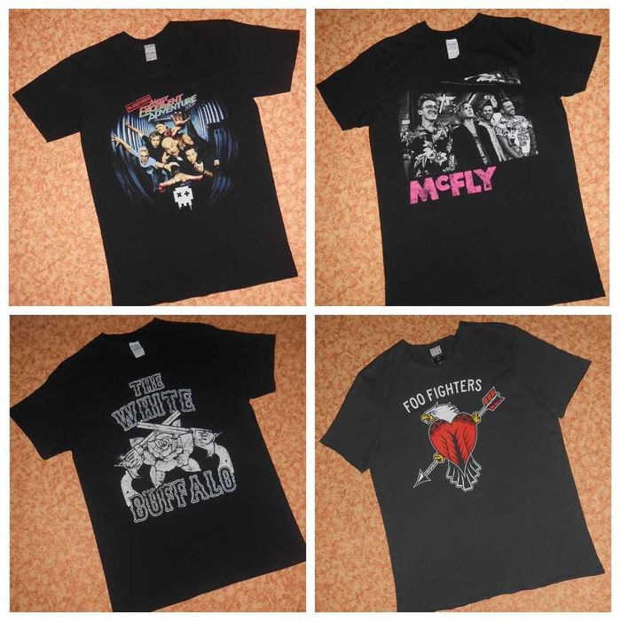 Футболки Panic! at the disco Imagine Dragons Deftones Motley crue ін.