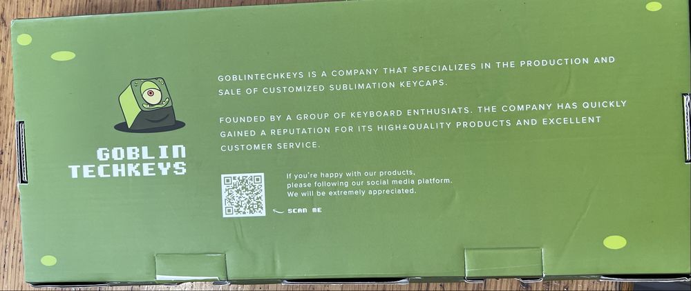 Teclas teclado Goblin Techkeys - NOVO