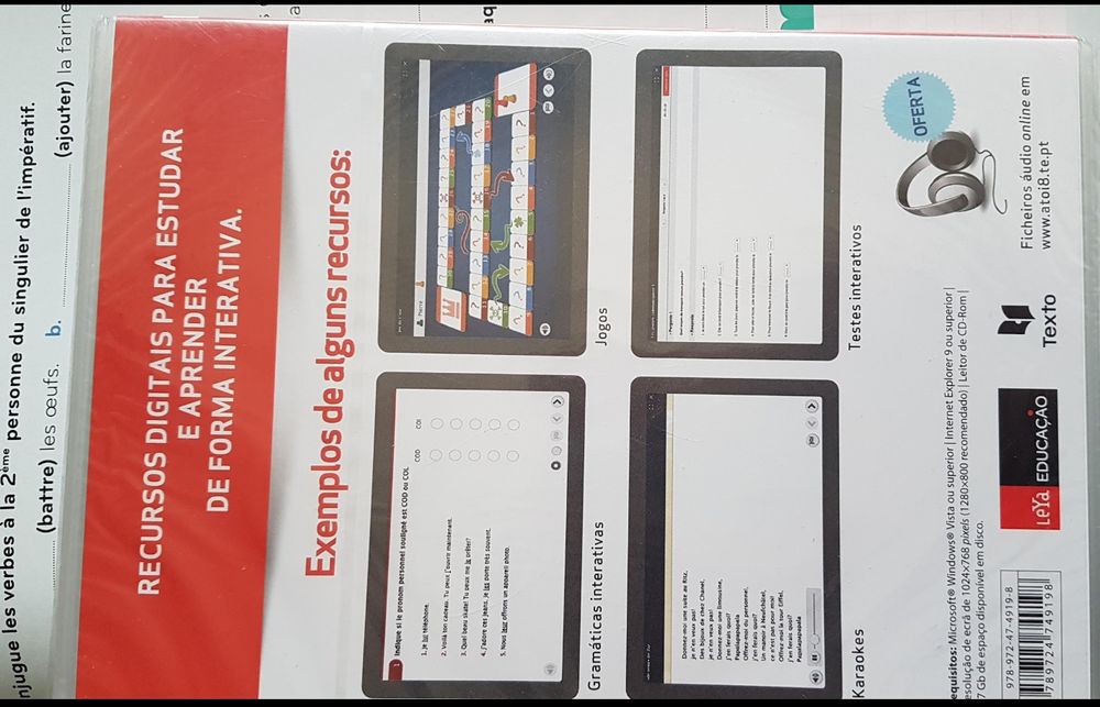 Manuais francês 7/8/9 anos PROFESSOR-Recuperação da matéria