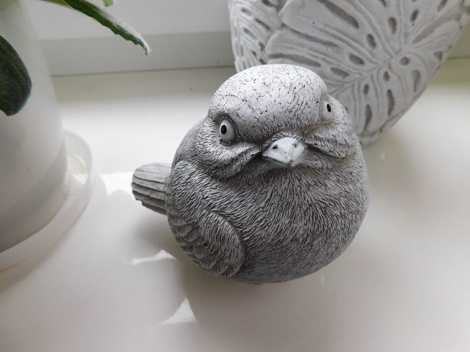 Ptaszek Wróbel Ozdoba betonowa Ogród DOM Figurka