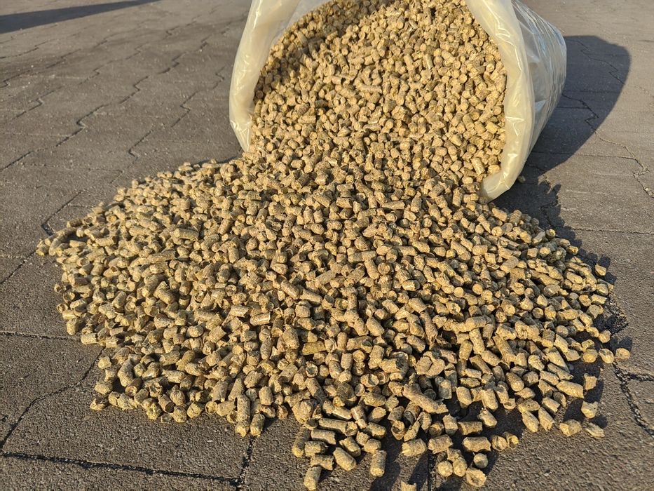 Tani Pellet przemysłowy 8mm zrębka/słoma ekonomiczny zamiennik Dostawa gratis