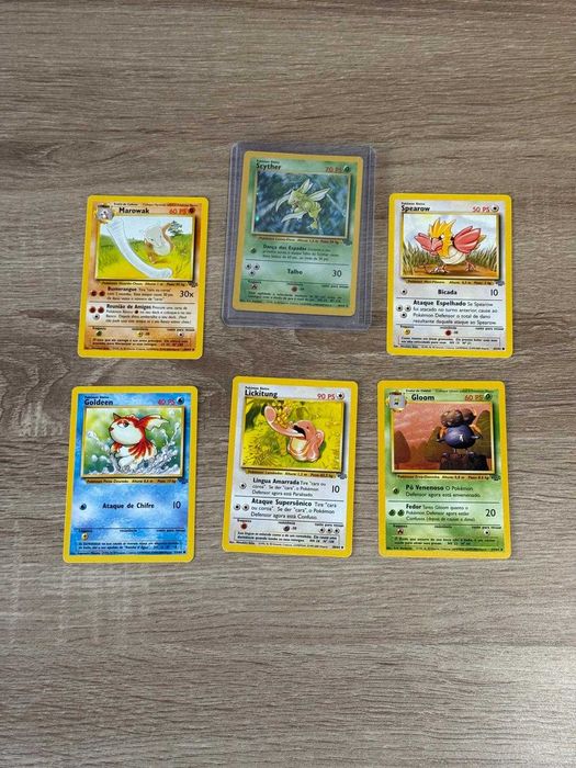 Jungle Cartas Originais Pokémon TCG WOTC - ING e PT