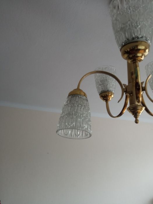 Lampa sufitowa żyrandol 5 salon