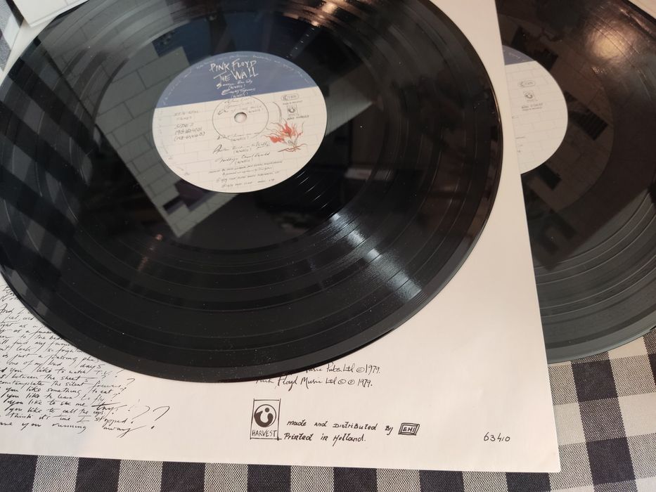 Pink Floyd the wall 2LP Hol 1pess  EX++