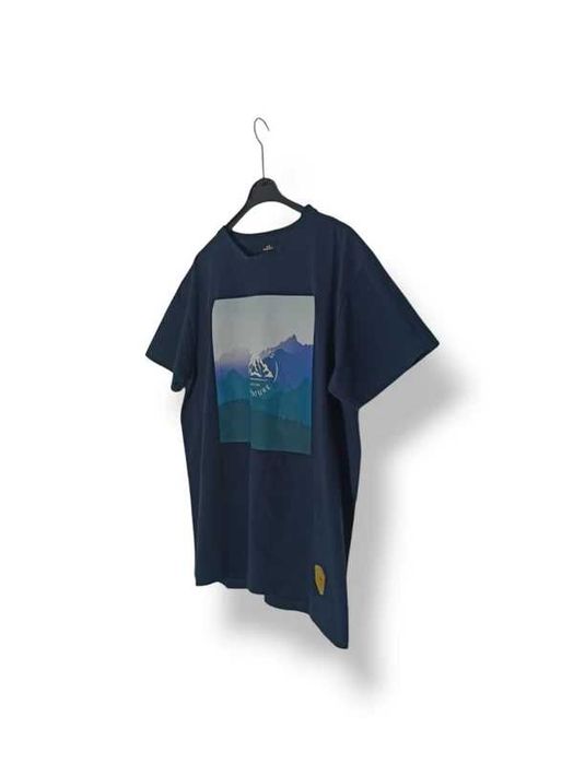 Męski t-shirt koszulka z nadrukiem Tee Jays r.M 100% bawełna