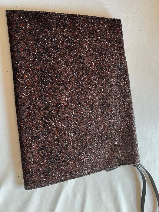 Bolsa castanha prateada Primark