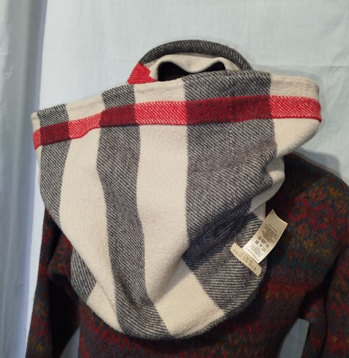Шарф Burberry Brit, шерсть.