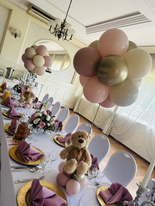 Dekoracja balonowa ścianka girlanda