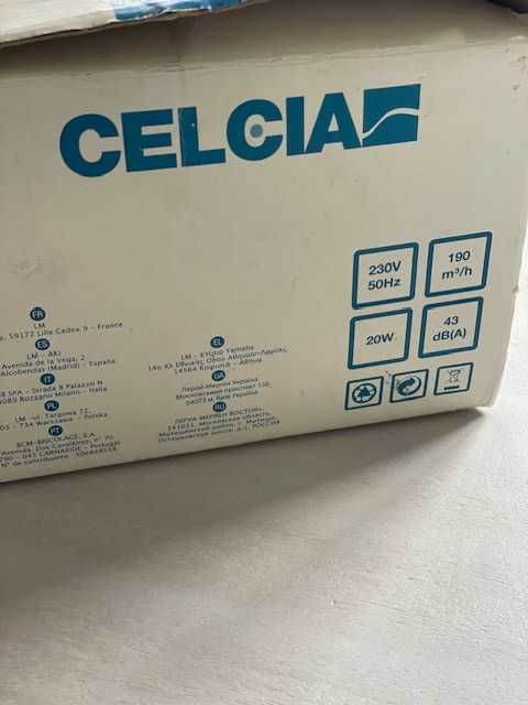 Ventilador Celcia 190m3/h