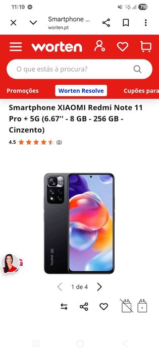Xiaomi redmi note 11 pro + (plus) 5g