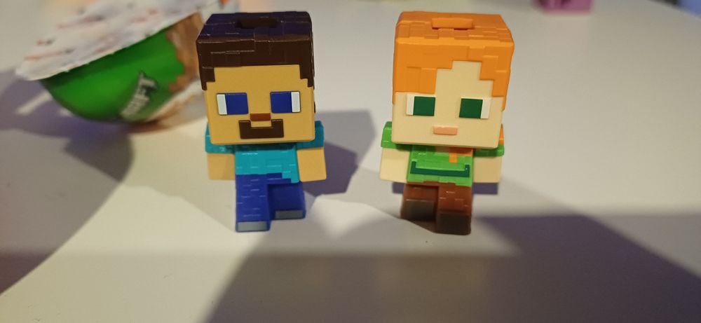 Figurki Kinder Joy Minecraft