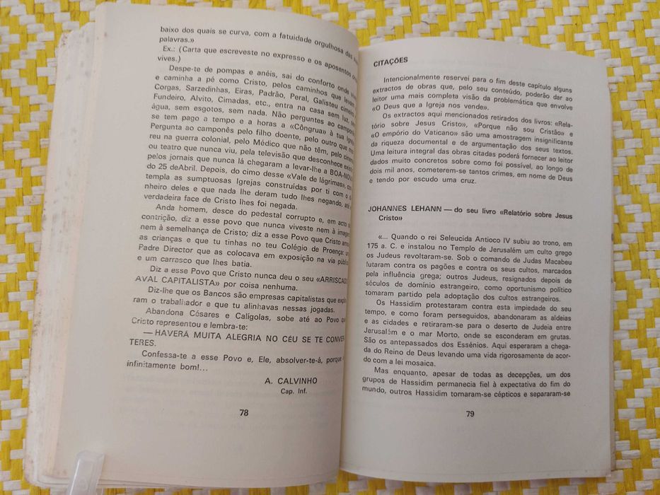O Deus que a Igreja nos Vende - António Calvinho