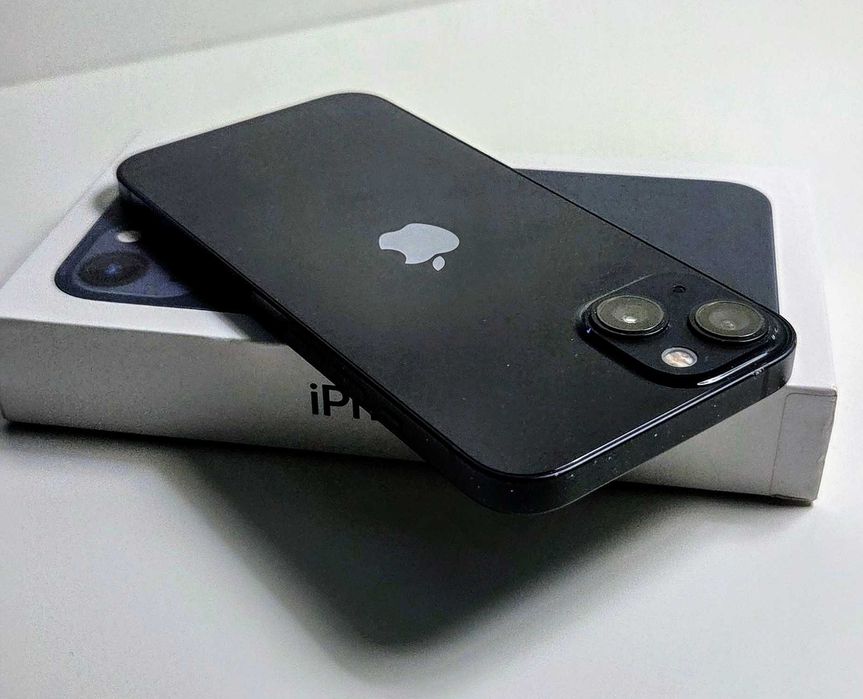 iPhone 13 256 GB 87% Bateria Midnight  Pudełko.