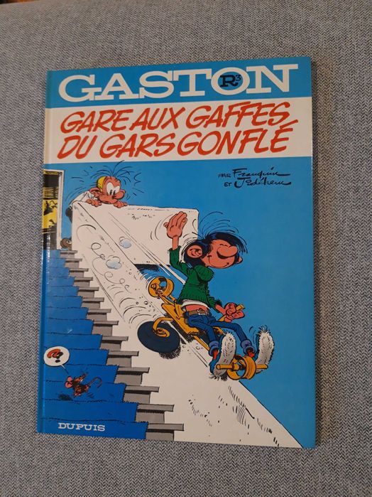 BD Gaston Lagaffe "Gare aux gaffes du gars gonflé"