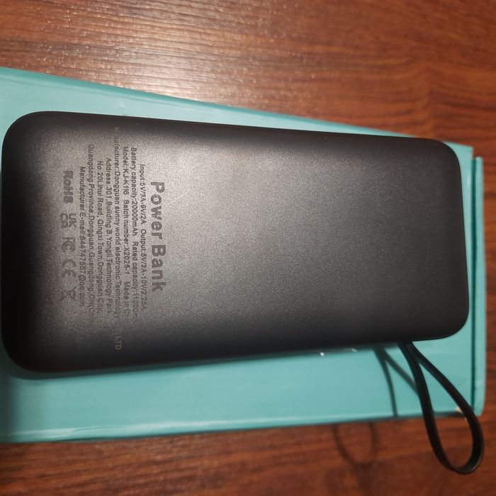 Павербанк 20000mAh на 22.5W Швидка зарядка