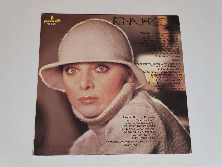 Irena Jarocka. 1981. Pronit. Ex-