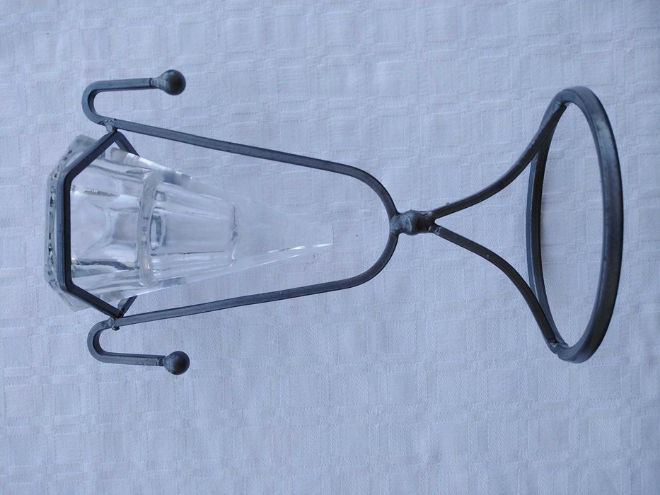 Castiçais Metal Vidro