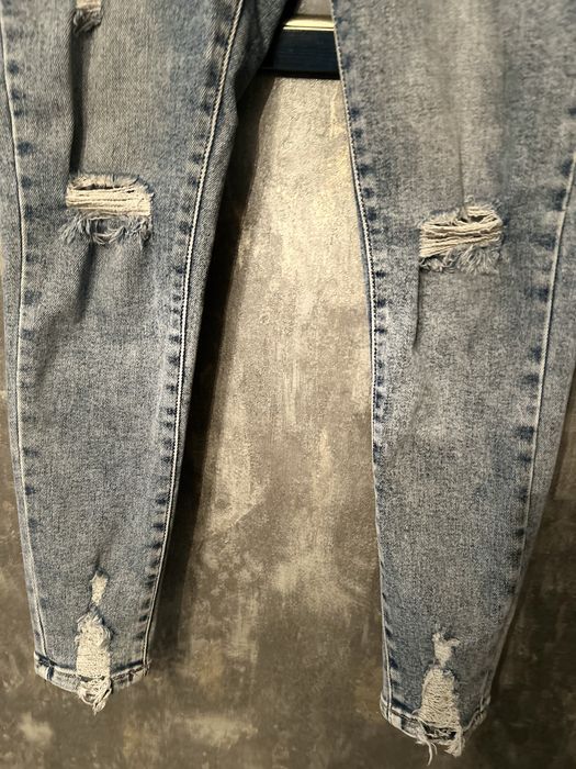 Spodnie jeans Roberta Biagi-mega przetarcia r.44