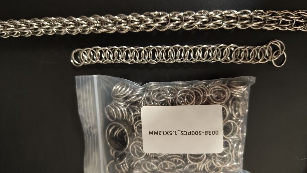 Anilhas aço inoxidável 1,5x12mm