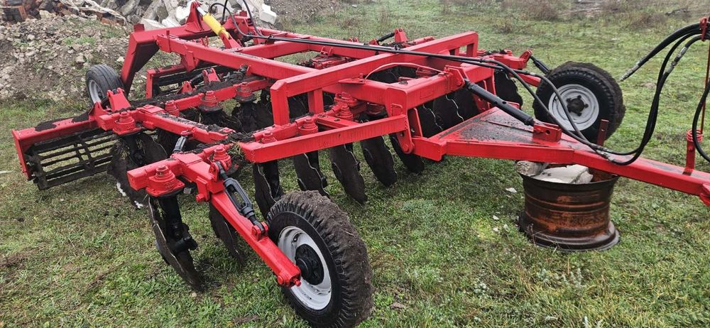 Борона дискова АГН-4,2,  ВЕЛЕС АГРО, напівпричепна, з котком, 2012 р.в