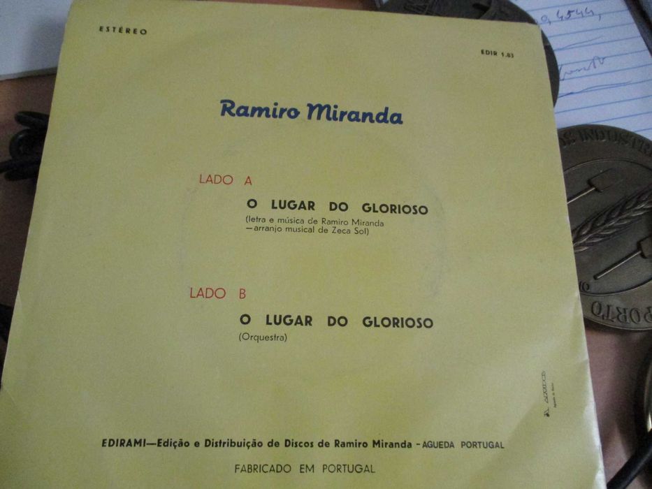 Disco Single Benfica O Lugar do Glorioso