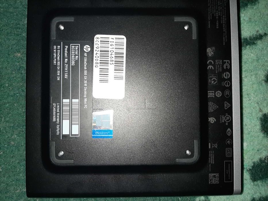 Mini pc hp 800 g4 i5