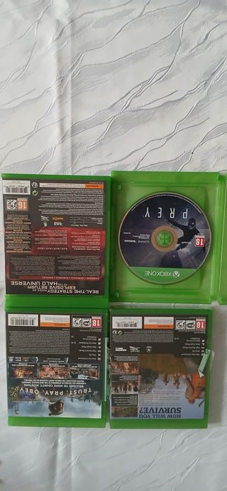 Gry na Xbox ONE x 4 sztuki