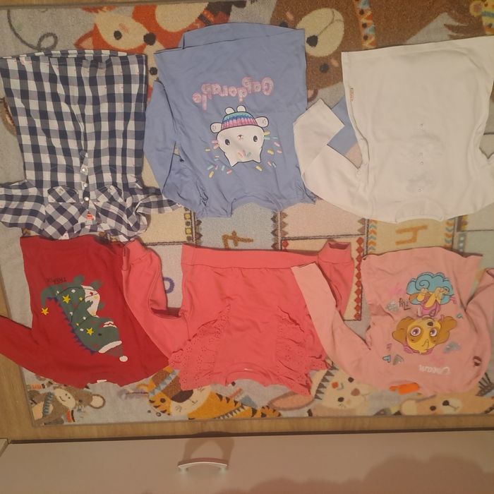 Zestaw BOX paka ubrań  dla dziewczynki 98-104