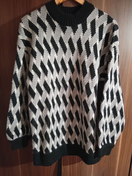 Sweter męski włoski L  #Vintage '80 '90 #retro święta #dzieńdziadka