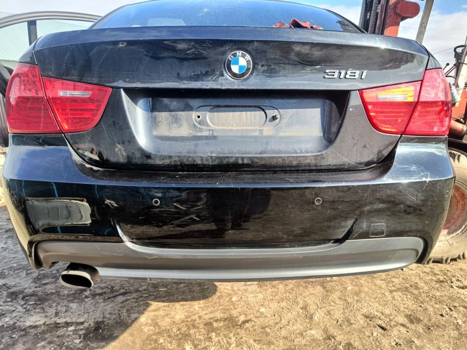 Zderzak tył BMW E90 M-Pakiet BLACK SHAPPIRE METALLIC 475 Kompletny Wy