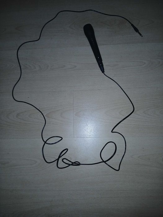 Microfone sem uso