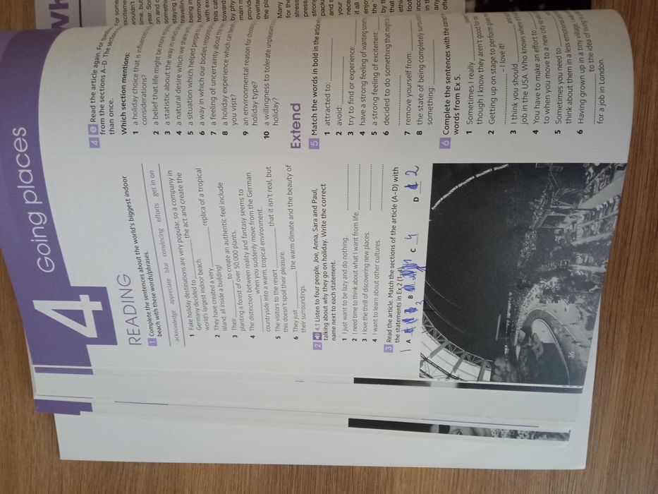 Gold experience b2+ pre advanced workbook Książka do Angielskiego M