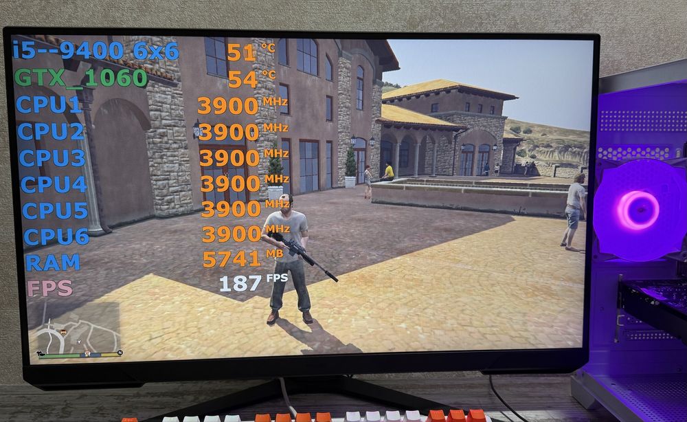 Игровой пк i5 9400 pubg cs2 rust stalker2 wot fortnite warzona