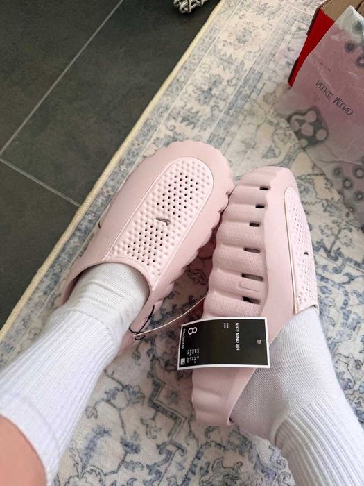 !SALE! Nike Mind 001 Slide Pink Premium 36 37 38 39 40 41 найк тапочки рожеві