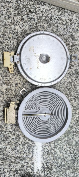 Zanussi ZVE600 4F Placa vitroceramica peças