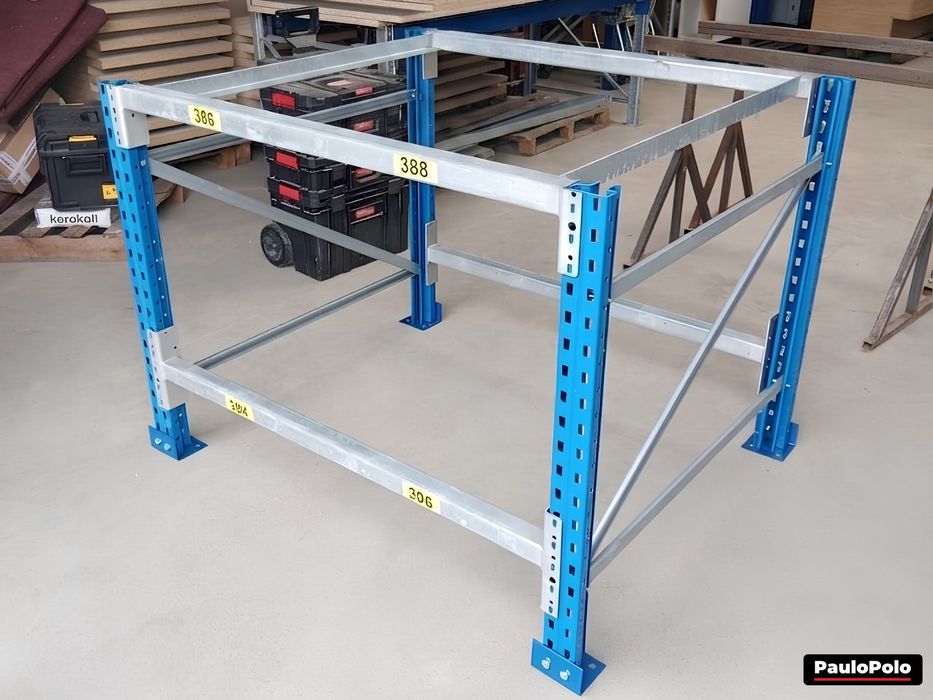 Stojak pod IBC 1000L bez kraty stabilny ocynk producent