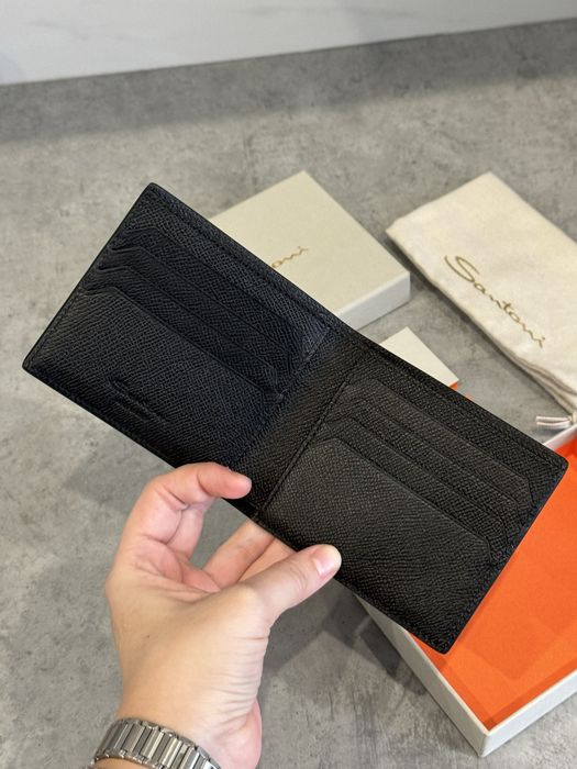 Чоловічий гаманець кошелек Santoni портмане оригінал