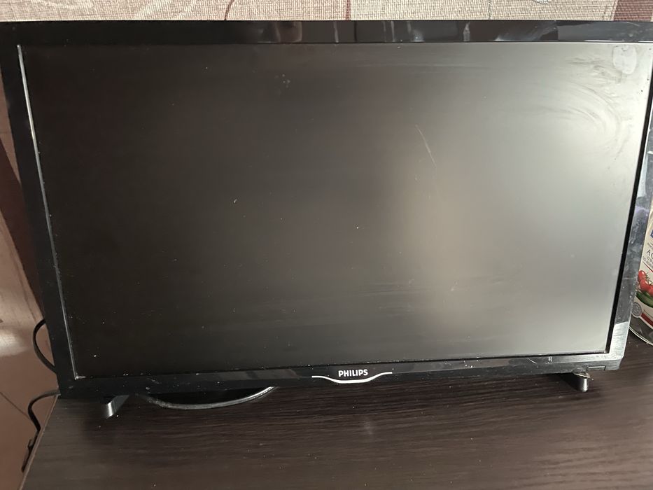 Э телевізор Philips 22” — без пульта