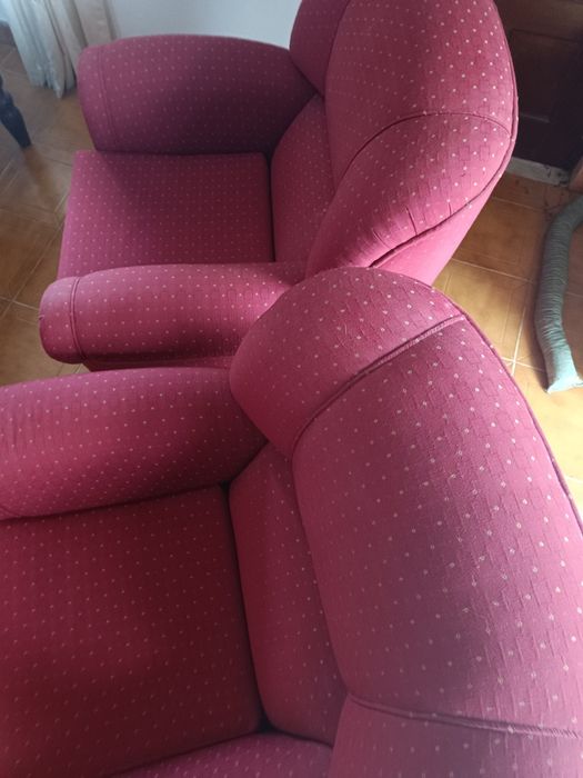 Sofá cama+ 2 sofás individuais