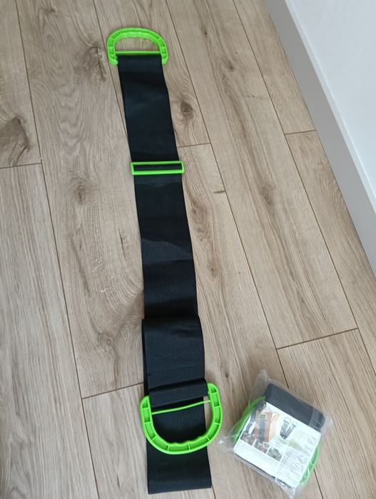Pasy do podnoszenia ciężkich rzeczy, regulowane, 2 sztuki