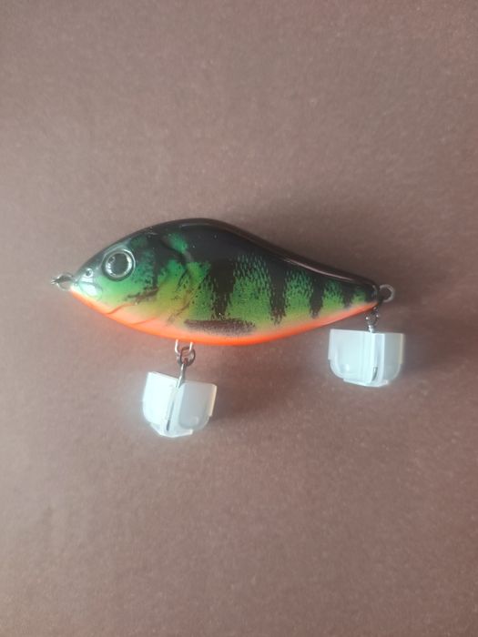 ZESTAW 5x WOBLER Szczupak Sandacz  8cm / 25g