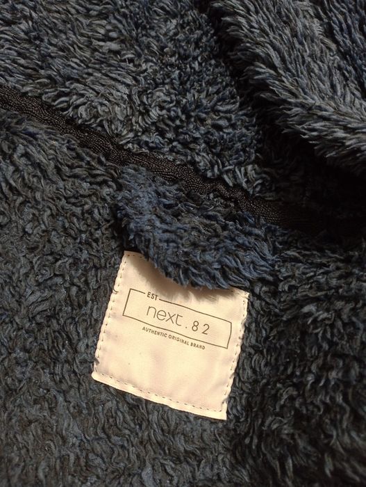 Szlafrok next granatowy 128