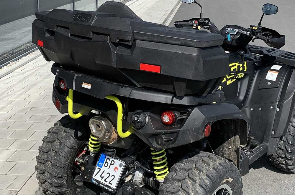 KUFER SHARK ATV CARGO BOX AX112 112L, szczelny, odporny! Dąbrowa