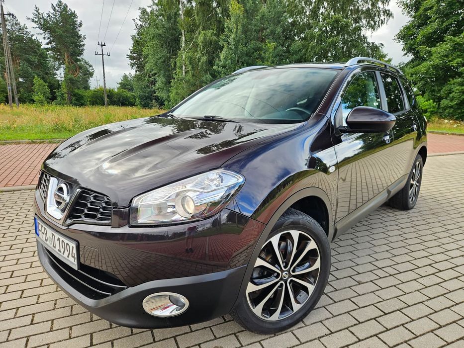 Nissan Qashqai+2 2.0 benzyna#naped4x4#7 osobowy#panorama#kamera#nawigacja#stan BDB#
