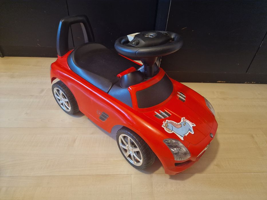 Autko do jeżdżenia duże Mercedes czerwony ODBIÓR Z GLIWIC