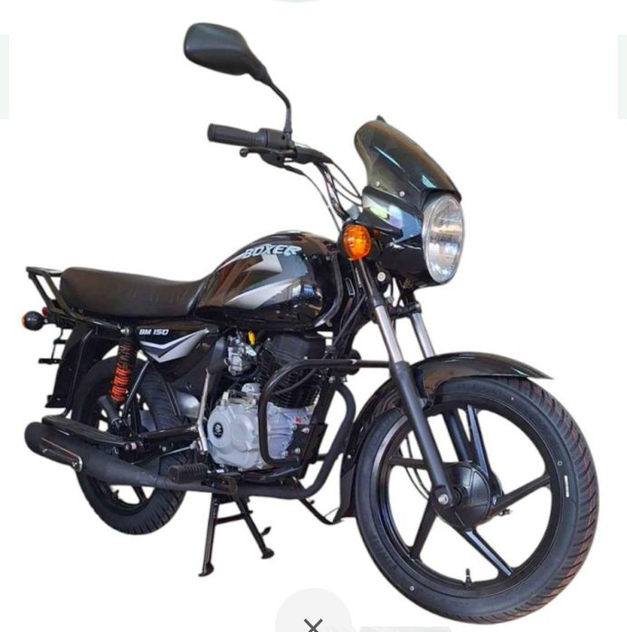 Мотоцикл Bajaj Boxer BM 150cc (КПП 5-ти ступка) Дорожній