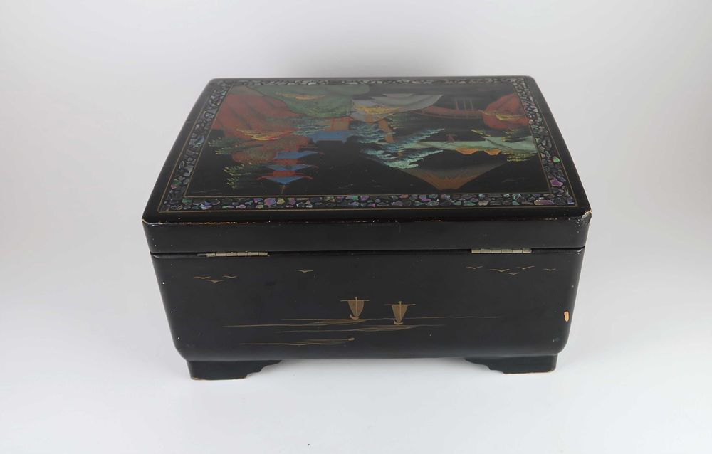 Caixa de joias Oriental (ref 1)