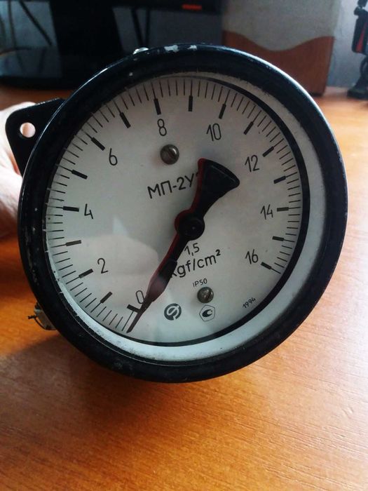 Манометр двохконтурний МП-2У2 (16 бар)