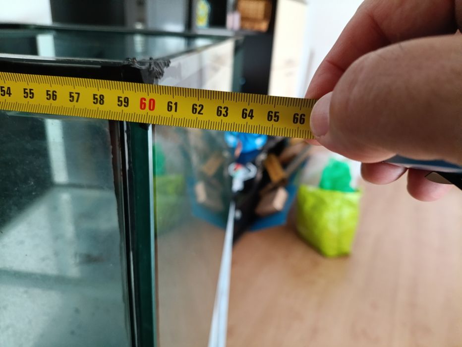 Aquário 270 litros com estrutura metálica